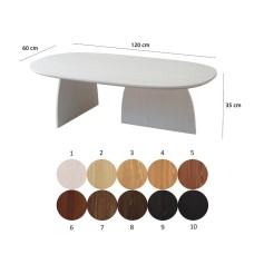 MIAMI - Hebblife Solid Wood Center Coffee Table