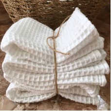 WAFFLE - Weave Cotton Hand Washcloth